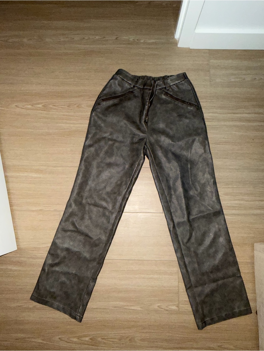 Classic High-Waist Women’s Jeans in Dark Brown